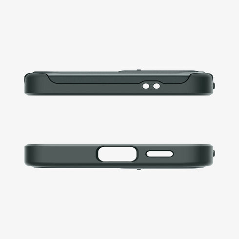 ACS07313 - Galaxy S24 Ultra Case Optik Armor in Black showing the back